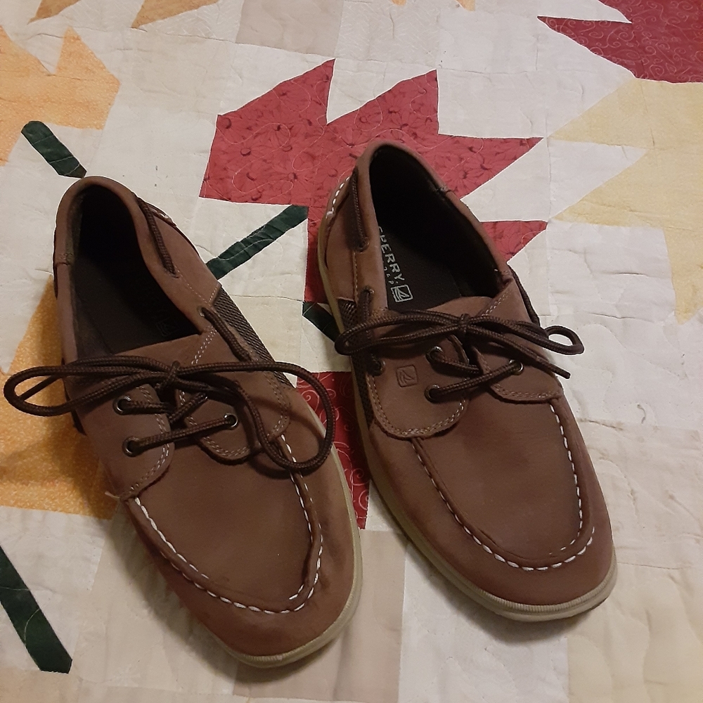 Sperry Intrepid Boys Top-Sider Boat Shoes Men's 5